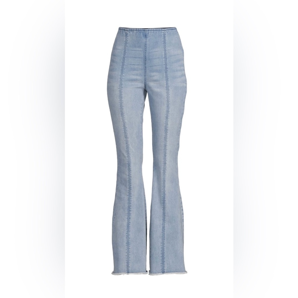 No Boundaries Light Blue Flare Jeans